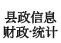 县行政信息、财政、统计
