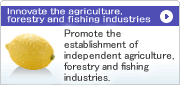 Innovate the agriculture. forestry and fishing industries