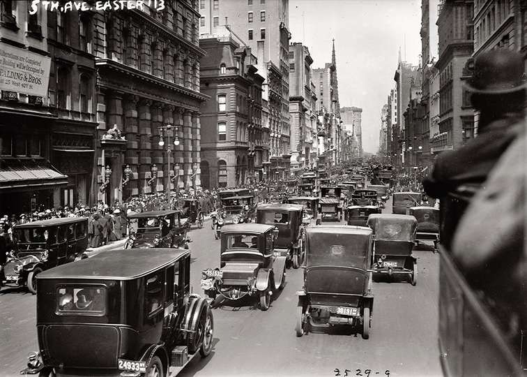 1913年のニューヨーク