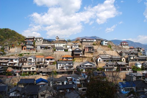 Neighborhood in the vicinity of the 200 Steps of Ryojo