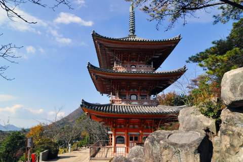 Three-storied Pagoda of Kojoji Temple