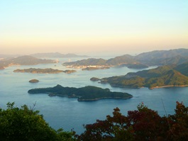 image of panorama of island