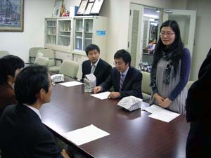 広島県環境部長表敬訪問・修了式
