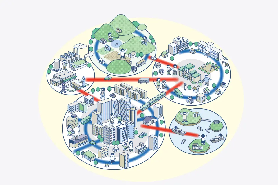 公共交通の目指す姿イメージ