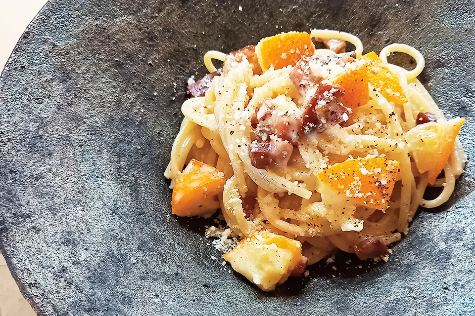 grutaのパスタ