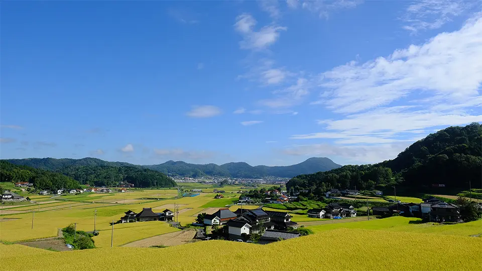 自然豊かな世羅の景色