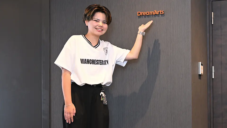 学生リポーターの大島摩菜美さん