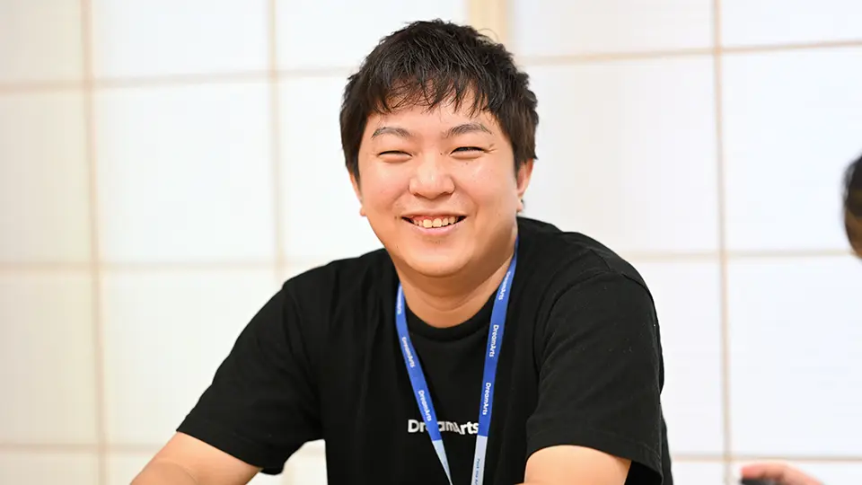 笑顔の秦さん