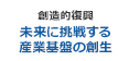 未来に挑戦する産業基盤の創生