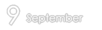 9月の行事