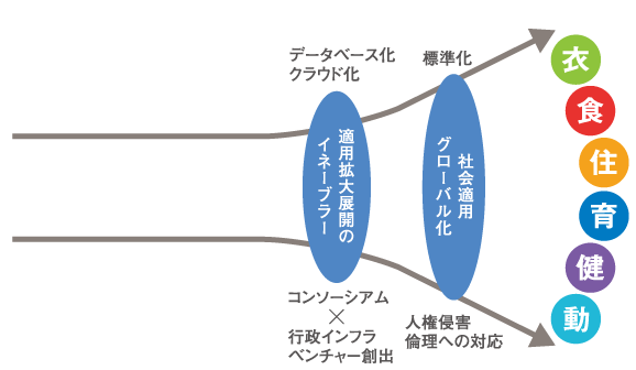 社会適用、グローバル化