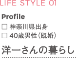 洋一さんの暮らし