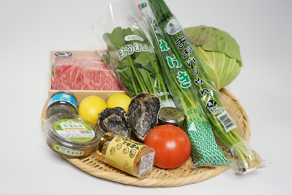 広島県産の食材イメージ