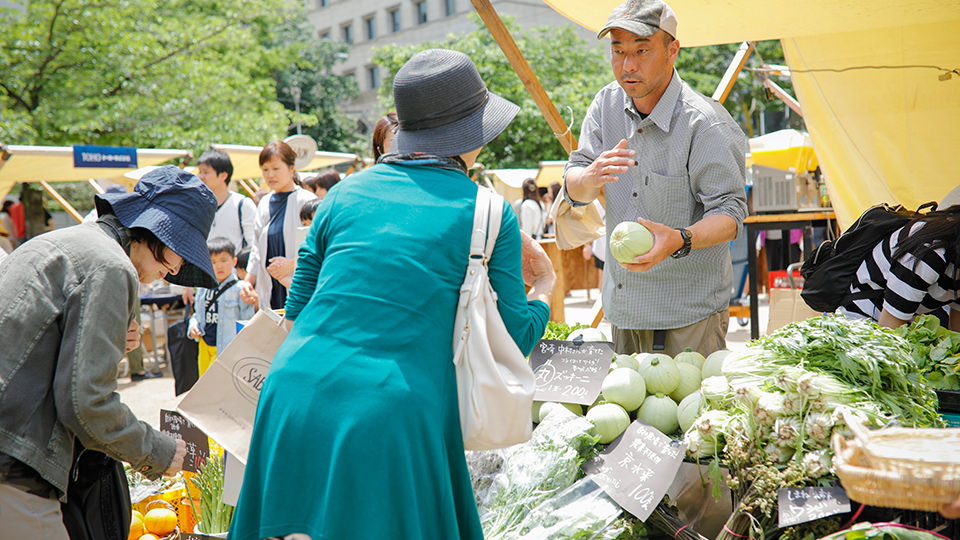 野菜を買うイメージ