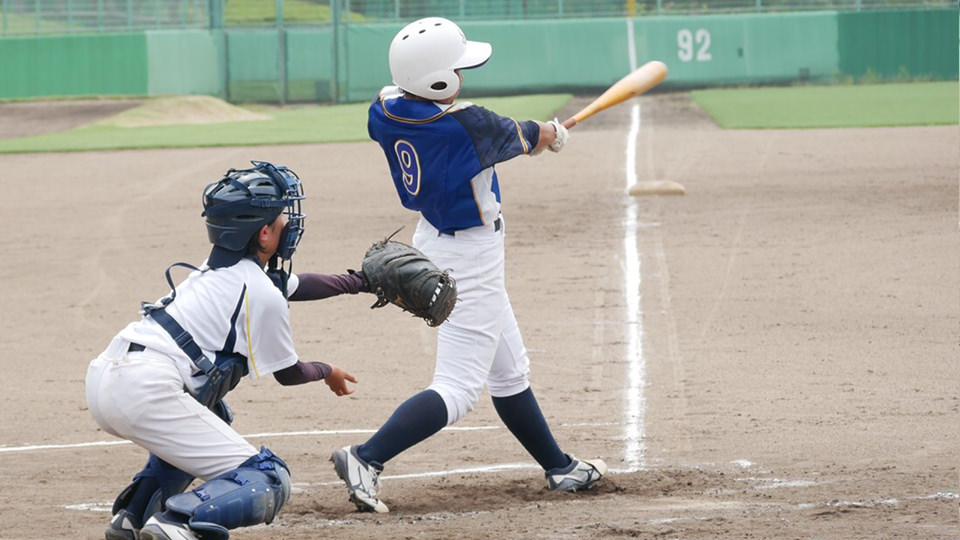 佐伯高校 女子硬式野球 試合の様子