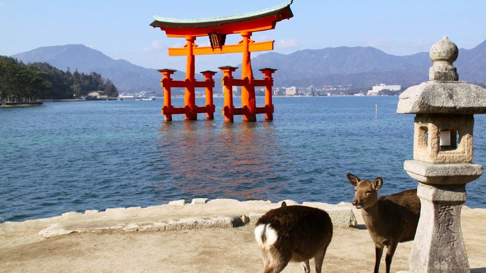 嚴島神社の鳥居