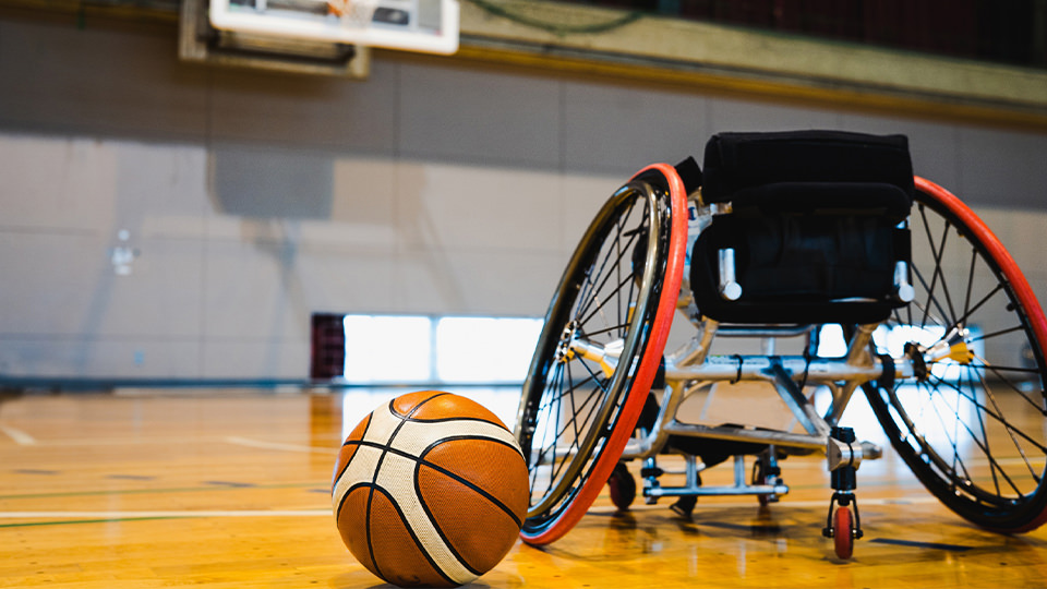 パラスポーツ 車椅子とバスケットボール