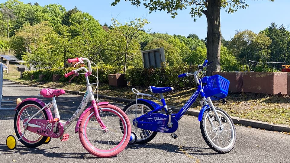 補助輪付き自転車