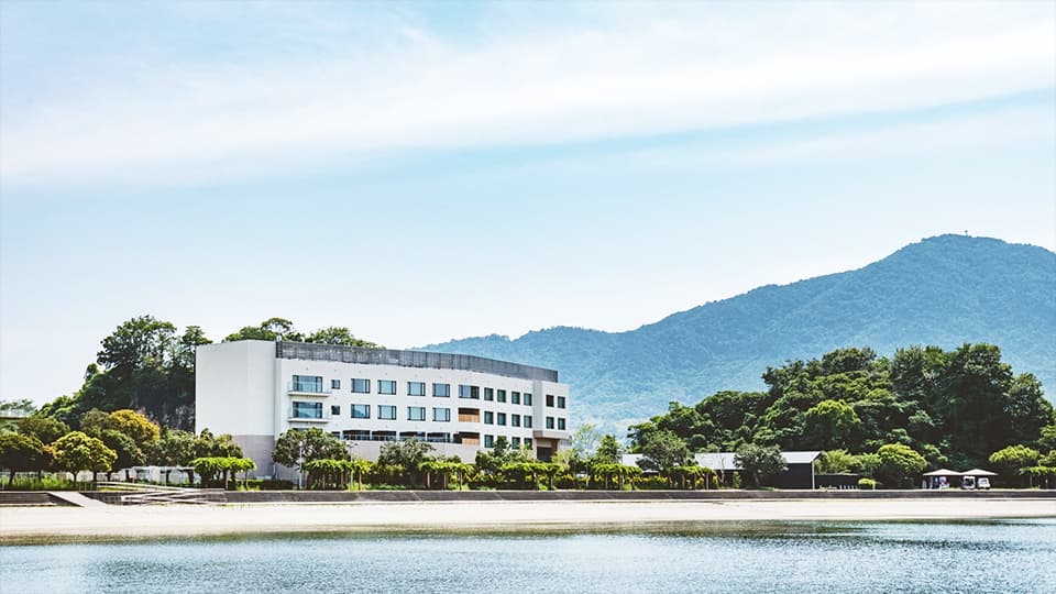 江田島荘の外観
