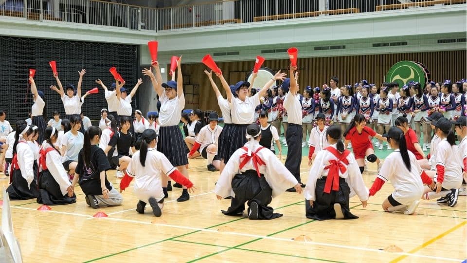 演技パフォーマンスの様子