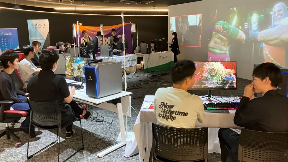 eスポーツ交流会の様子