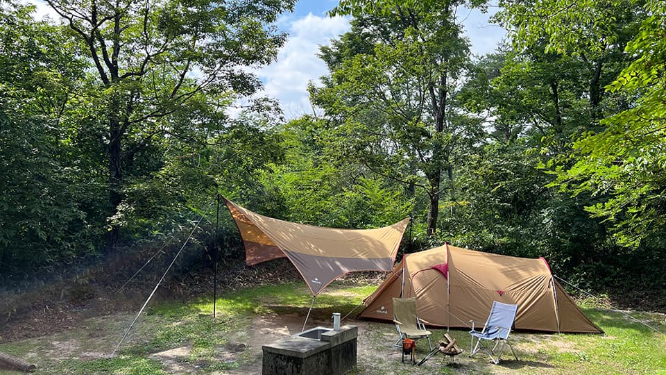 キャンプの様子