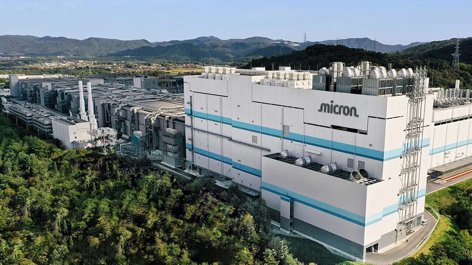 マイクロン広島工場外観