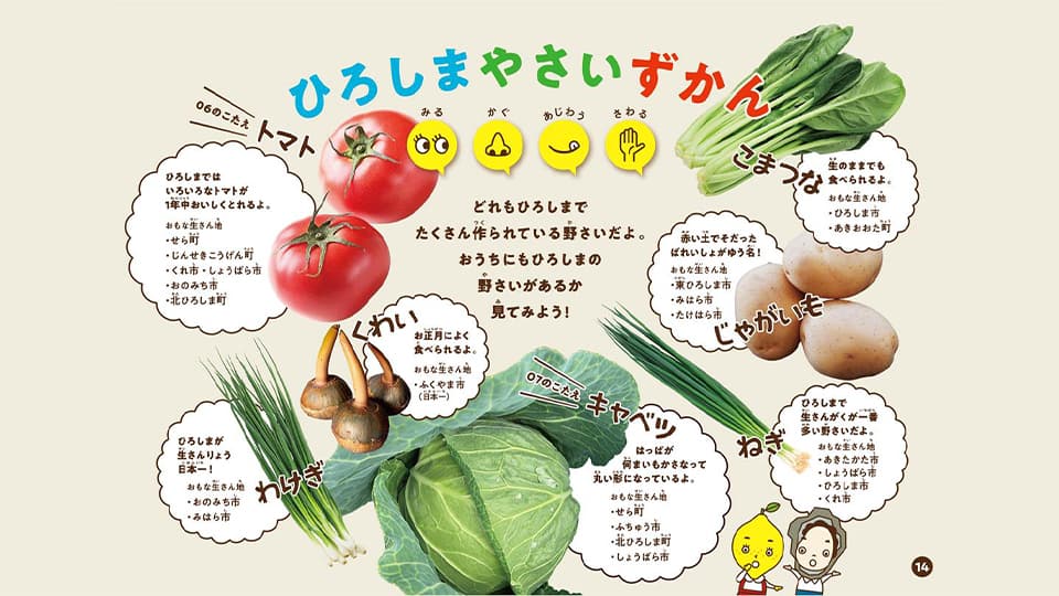 ひろしまやさいずかん副読本