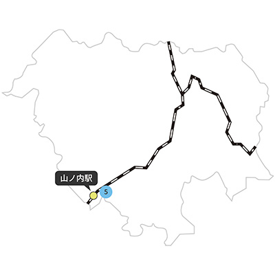 庄原市の地図
