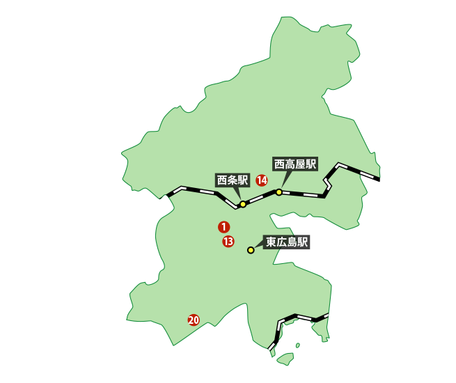 大学マップ_東広島市