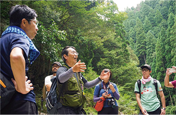 ひろしま里山・チーム5050交流会の様子