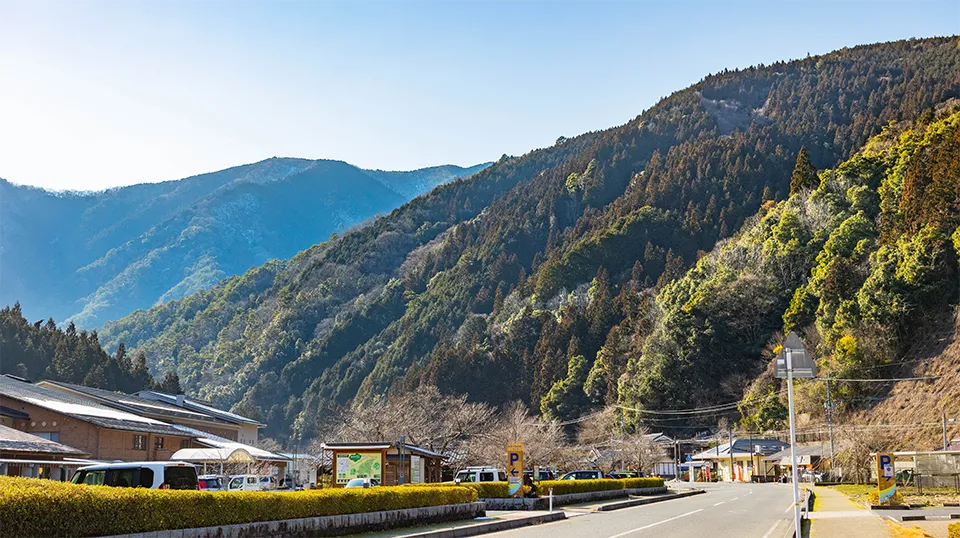 湯来町の風景