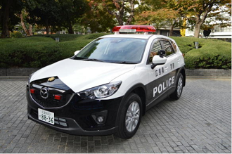 全国初 マツダｃｘｰ５をパトカーとして導入 免許 交通 高速道路交通警察隊 広島県警察