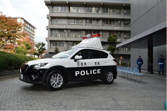 全国初 マツダｃｘｰ５をパトカーとして導入 免許 交通 高速道路交通警察隊 広島県警察