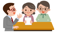受付のイラスト
