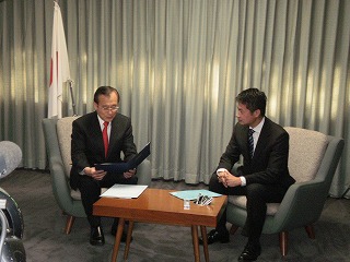 知事・広島市長会談が行われました