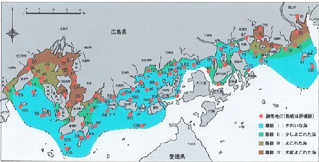 広島県海域の水環境（海岸生物による環境評価）