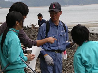 調査方法の確認風景