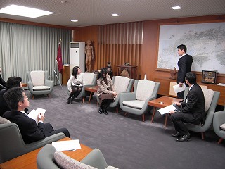 韓国から日本語教師養成研修員が訪問写真2