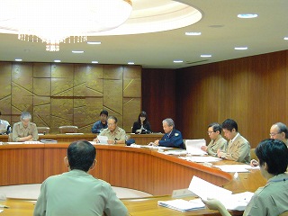 県災害対策本部本部員会議２