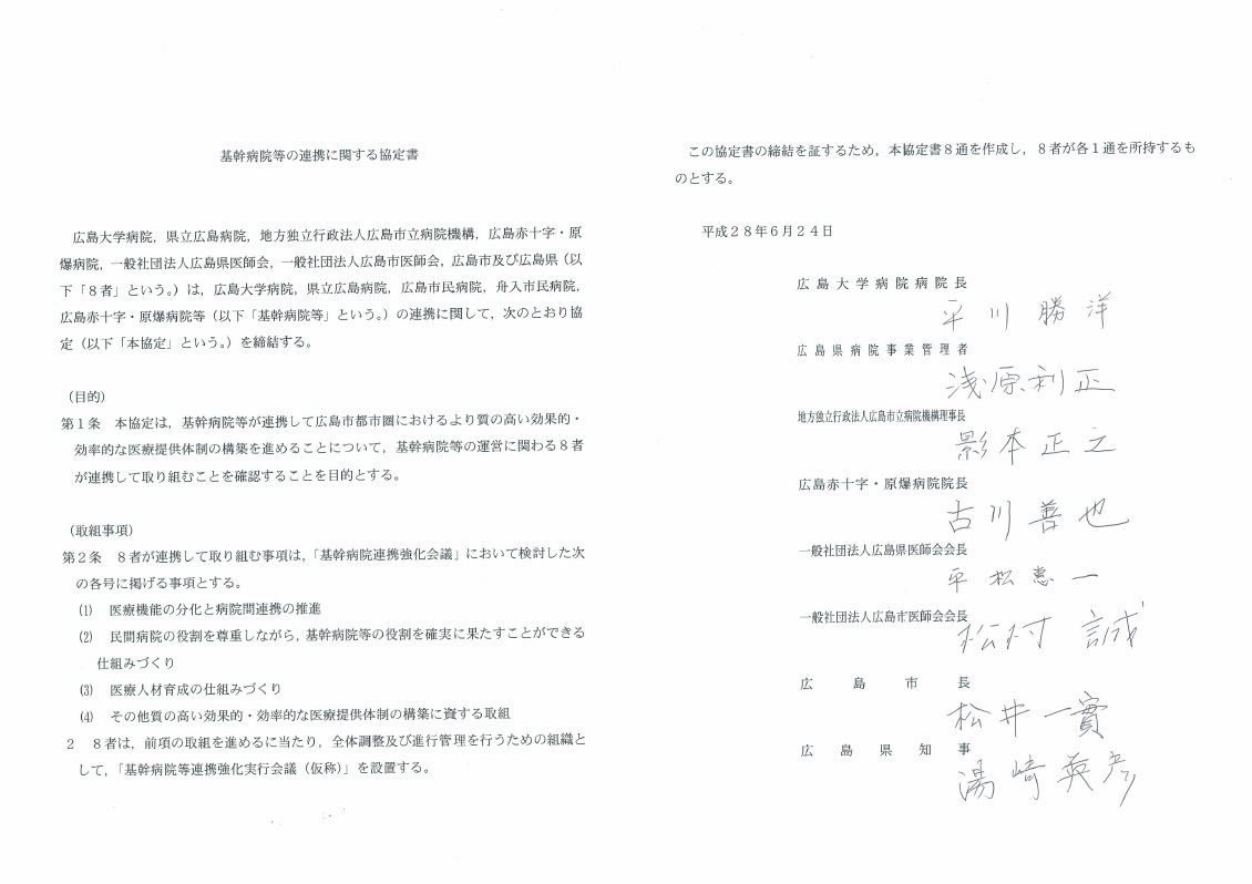 協定書