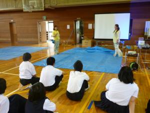 中学校での実施の様子②