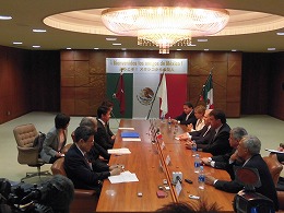 メキシコオリンピック委員会の皆様をお迎えしました写真2