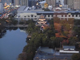 広島城レインボーカラー・ライトアップ点灯式写真4