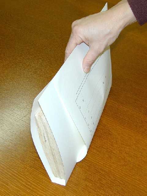 紙の鞘（当て紙）