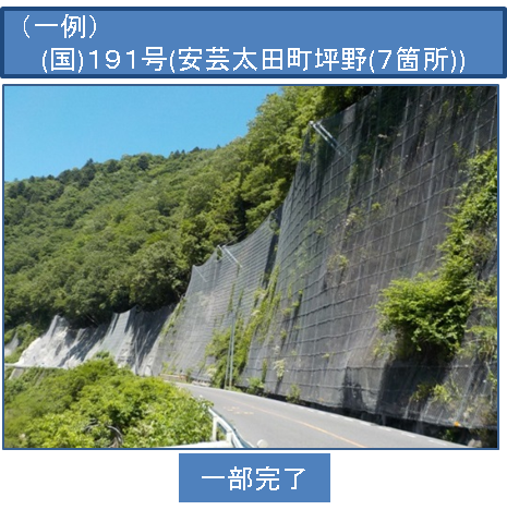 国道191号対策写真