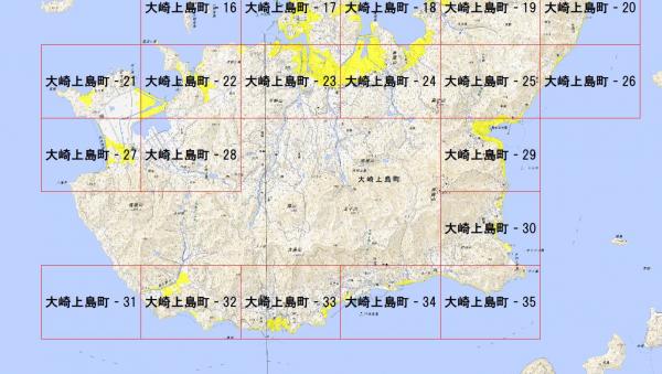 津波災害警戒区域位置図（大崎上島町②）