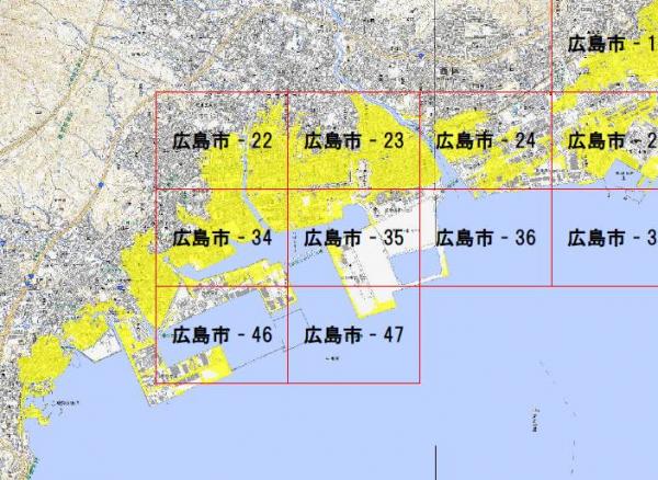 位置図（広島市③改）