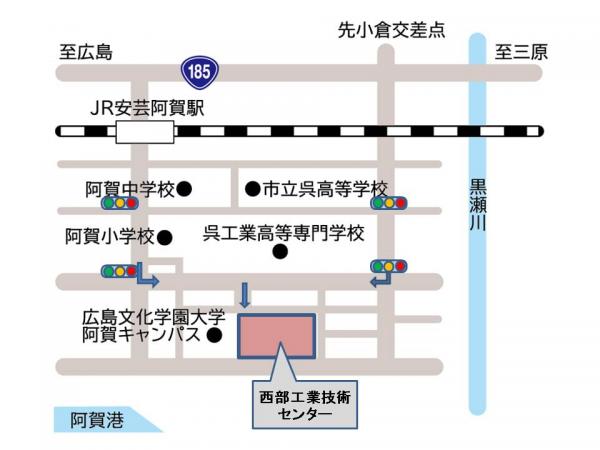 西部地図