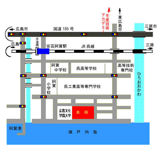 本所周辺図